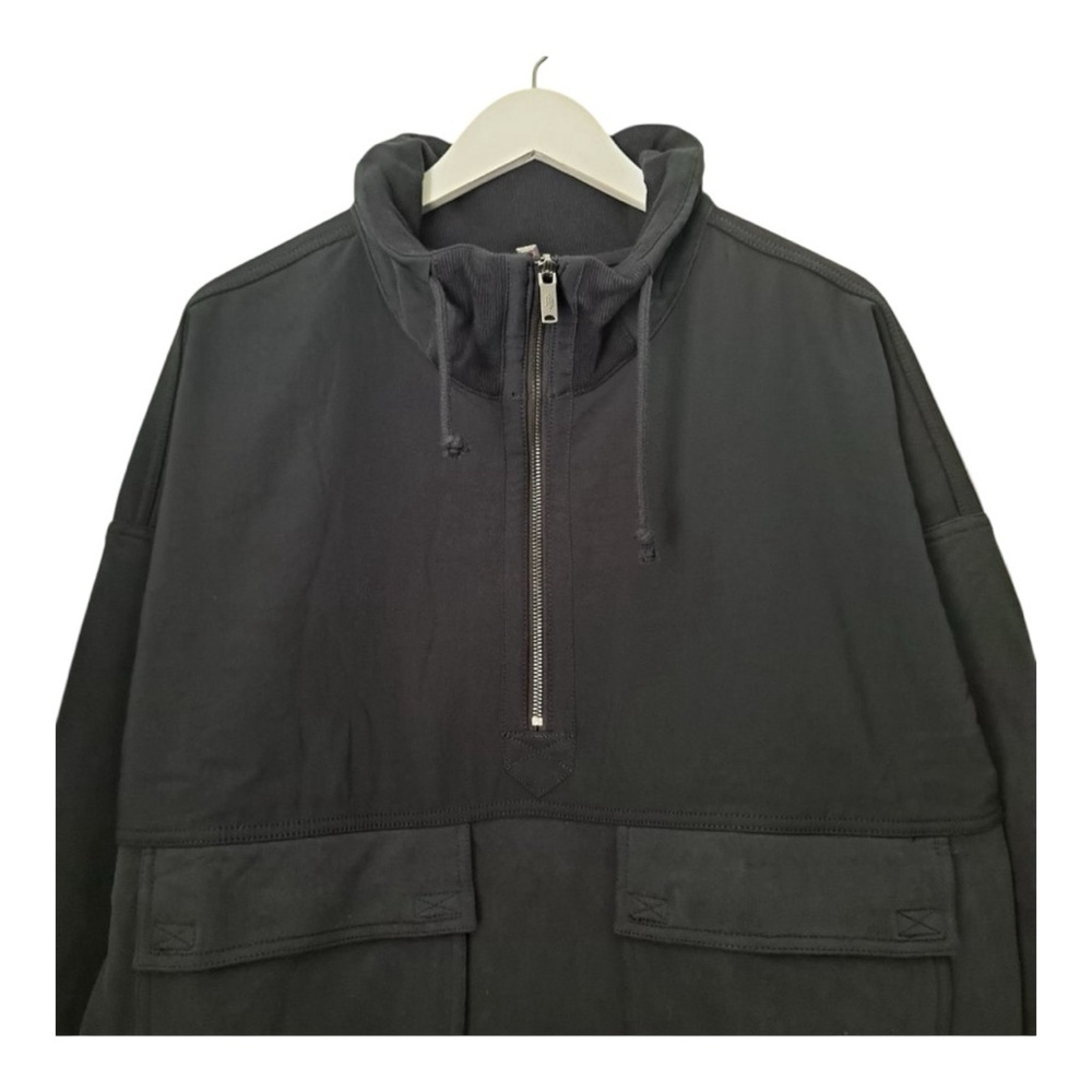 Free People Movement Black Half-Zip Pullover Jacket Size M ✨ - Picture 2 of 10